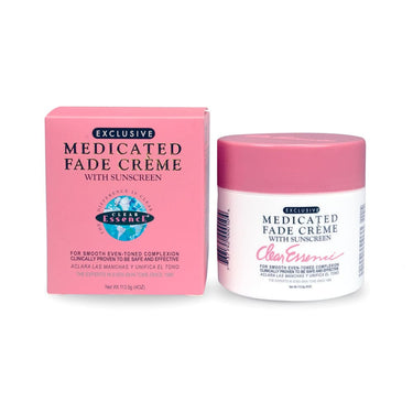 Clear Essence Exclusive Medicated Fade Crème with Sunscreen – 4 oz - ANNS BEAUTY SUPPLY